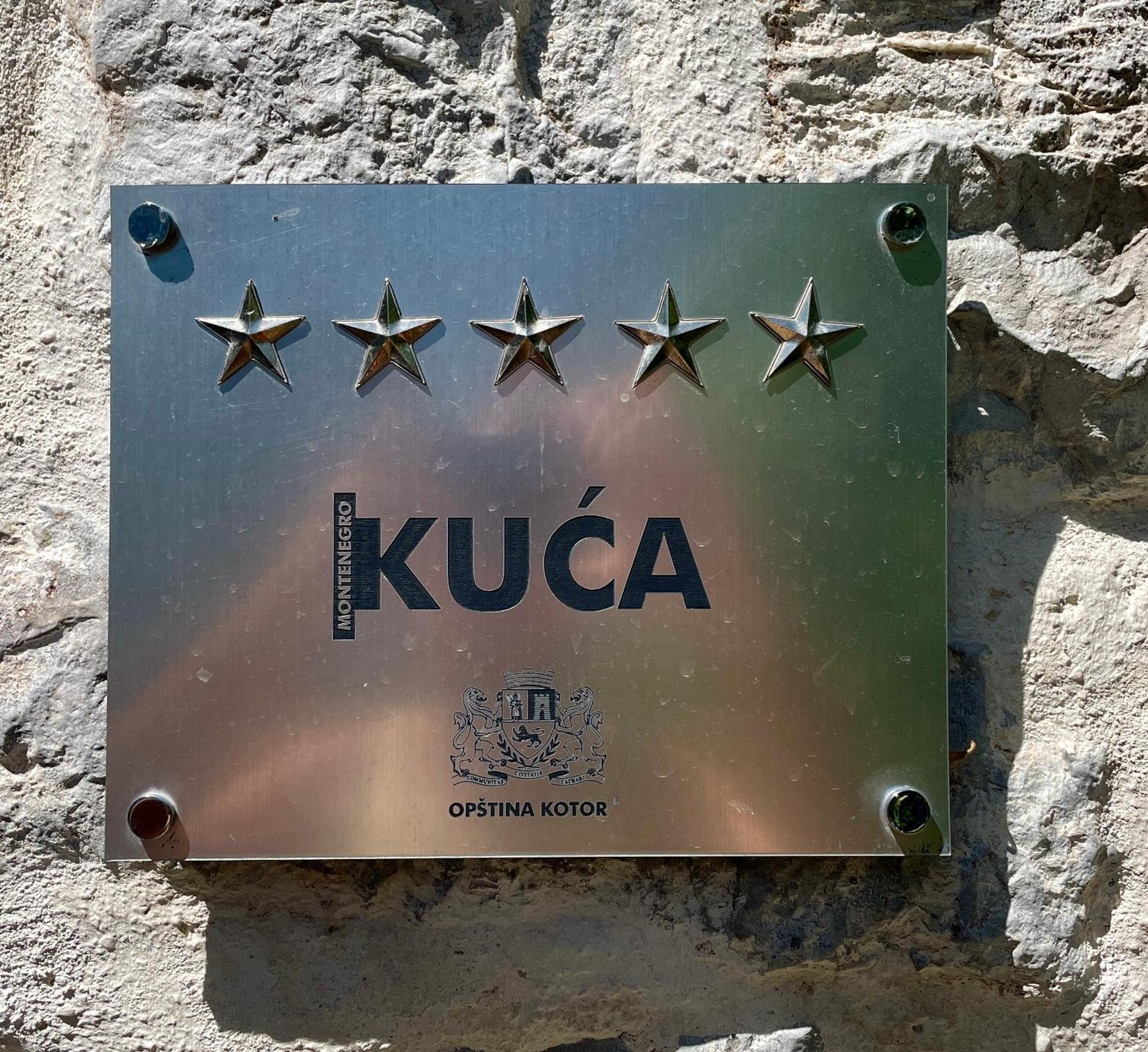 Villa Mima Kotor Eksteriør bilde
